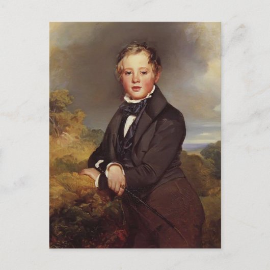 Franz Winterhalter- Ludwig, Graf Von Langenstein Postkarte (Vorderseite)