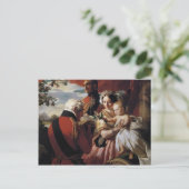 Franz Xaver Winterhalter - Der erste Mai Postkarte (Stehend Vorderseite)