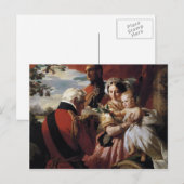 Franz Xaver Winterhalter - Der erste Mai Postkarte (Vorne/Hinten)
