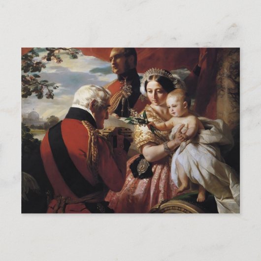 Franz Xaver Winterhalter - Der erste Mai Postkarte (Vorderseite)