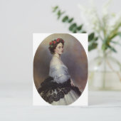 Franz Xaver Winterhalter - Prinzen Alice von Engla Postkarte (Stehend Vorderseite)