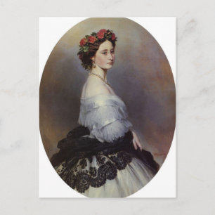 Franz Xaver Winterhalter - Prinzen Alice von Engla Postkarte
