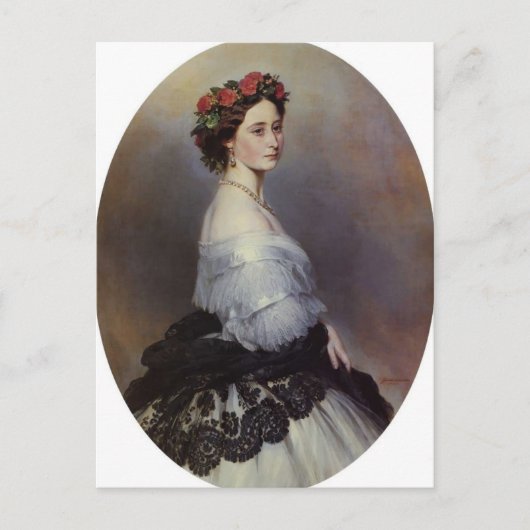 Franz Xaver Winterhalter - Prinzen Alice von Engla Postkarte (Vorderseite)