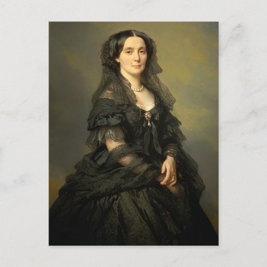 Franz Xaver Winterhalter - Prinzessin Kotschoubey Postkarte (Vorderseite)