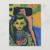 Fränzi | Ernst Ludwig Kirchner Postkarte (Vorderseite)