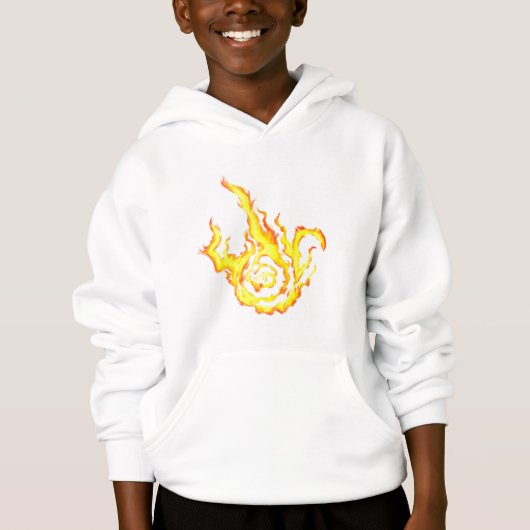 Franzied Flame Fan Art Hoodie (Vorderseite)