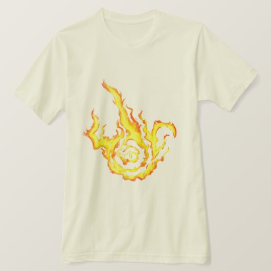 Franzied Flame Fan Klassische Spielkarten Tri-Blend Shirt (Design vorne)