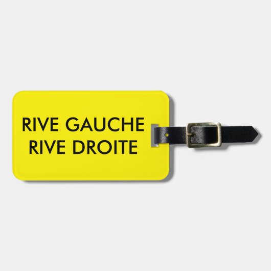 FRANZISCH GEPÄCKANHÄNGER (Vorderseite horizontal)