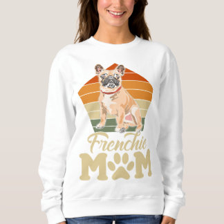 Franziskanermama niedlicher französischer Bulldogg Sweatshirt