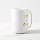 Franziskanischer Frieden und All Good Kaffeetasse (VorderseiteRechts)