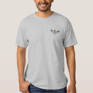 Franziskanisches Logo einfach Besticktes T-Shirt