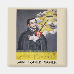 Franziskus-Xavier-Porträt-Magnet Magnet