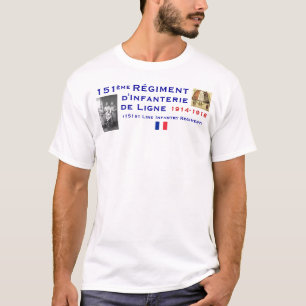 Franzose-151. Infanterie T-Shirt