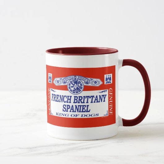 Franzose-BretagneSpaniel Tasse (Rechts)