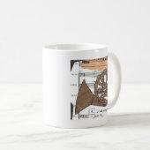 (Franzose-) Horn-Tasse Kaffeetasse (VorderseiteRechts)