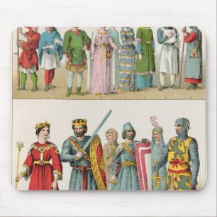 Franzose-Kleid Mousepad