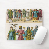 Franzose-Kleid Mousepad (Mit Mouse)
