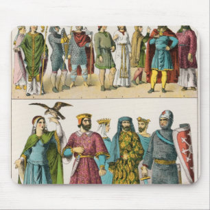 Franzose-Kleid Mousepad