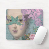 Franzose-Maskerade Mousepad (Mit Mouse)
