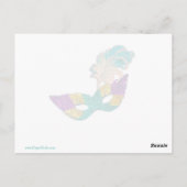 Franzose-Maskerade Postkarte (Rückseite)
