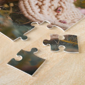 Franzose mit Schmetterling im Frühling Puzzle (Seite)