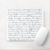 Franzose-Paris-Skript Mousepad (Mit Mouse)