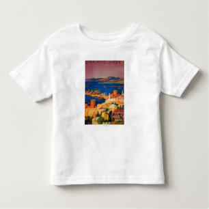Franzose-Reise-Plakat, bereisend in Syrien Kleinkind T-shirt