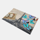 Franzose-Reiseturm Fußmatte (Schrägansicht)