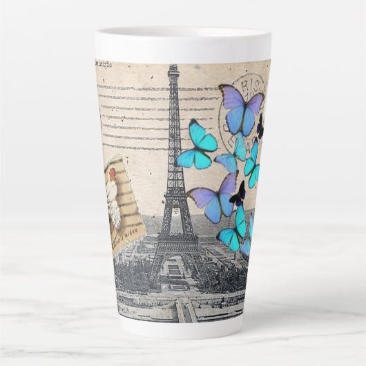 Franzose-Reiseturm Milchtasse (Vorderseite)