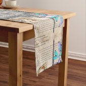 Franzose-Reiseturm Mittelgroßer Tischläufer (Beispiel)