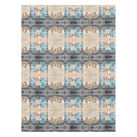 Franzose-Reiseturm Tischdecke (Vorderseite)