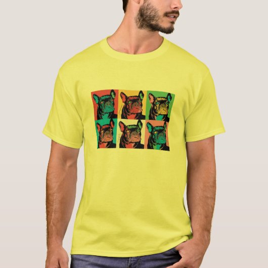 Franzose-Stier-Hund T-Shirt (Vorderseite)