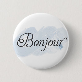 Franzosen Bonjour Button