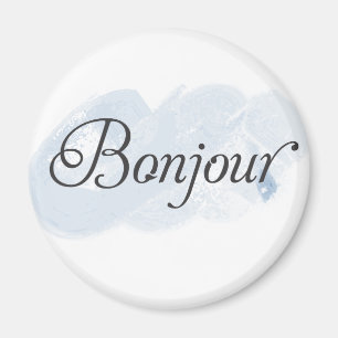 Franzosen Bonjour Magnet