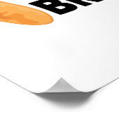 Franzosen essen Schmerzen für das Frühstück Funny  Poster (Ecke)