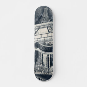 Franzosen inspiriert skateboard