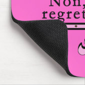 Franzosen keine Bedauern-Produkte Mousepad (Ecke)