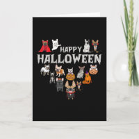Franzosen-Kostüm Frohes Halloween Französische Bul
