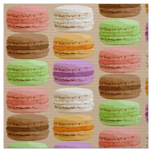 Franzosen Macarons - Pastellfarben Stoff
