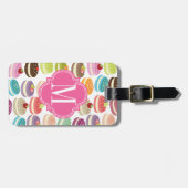 Franzosen Macarons personalisiert Gepäckanhänger (Vorderseite horizontal)