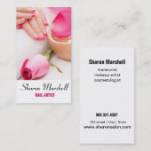 Franzosen nageln visitenkarte (Vorne/Hinten)