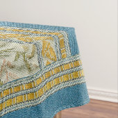 Franzosen stickten Blumen-Gewebe-Blick Tischdecke (Beispiel)