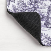 Französin im Garten Toile de Jouy Mousepad (Ecke)