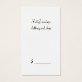 Französin mit Schmetterlingsmarken (Rückseite)