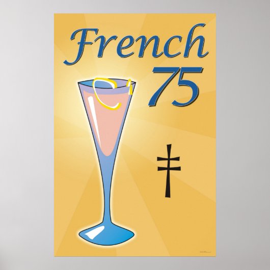 Französisch 75 poster (Vorne)