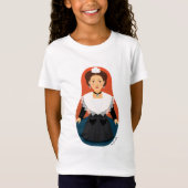 Französisch, Arles, Provence Matryoshka Girls' T - T-Shirt (Vorderseite)