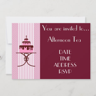 Französisch Art Deco Nachmittags Party Einladung