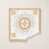 Französisch Badhandtuch Set (Waschlappen)