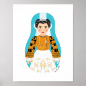Französisch, Bigoudène Matryoshka Poster (Vorne)