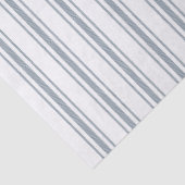 Französisch Blau gestreift Seidenpapier (Detail)